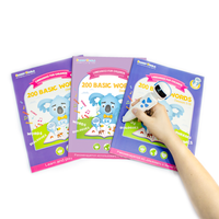 Máquina educativa de aprendizaje inteligente, robot parlante interactivo para niños, pluma de lectura con libros de audio, código OID