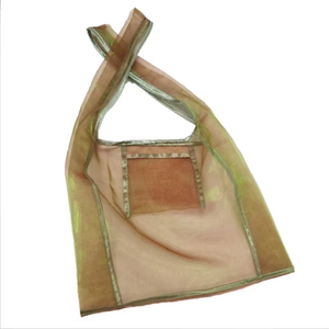 Bolsa de Organza Translúcida Personalizada, Bolsas de Compras, Bolsos de Mano de Moda, Bolsa de Regalo de Material de Organza - Product Image 1