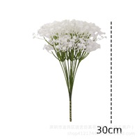 Dekorasi Pernikahan Bunga Baby's Breath Buatan, Buket Ikat Tangan, Tangkai Tunggal, Bunga Plastik, Cetakan Injeksi, Cina, Fotografi Luar Ruangan