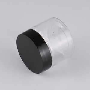 <b>Plastic</b> <b>Jars</b> 60ml 80ml Wide Mouth Pet Cylinder Cosmetic Storage Containers For Powder Cream Face Masks In Stock - Product Image 3