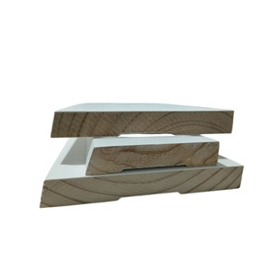 Moulures en bois massif modernes, apprêtées, en pin, pour plinthes, plinthes de base, pour la décoration de villas, imperméables, décoratives - Product Image 3
