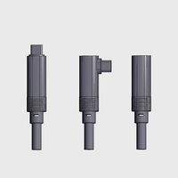 Kabel Tipe C Berlapis Emas 10M dengan Jalinan Nilon, Pengisian Cepat 100W 5A, Data Kecepatan Tinggi 20Gbps, Video HD 8K60Hz untuk Komputer dan Power Bank