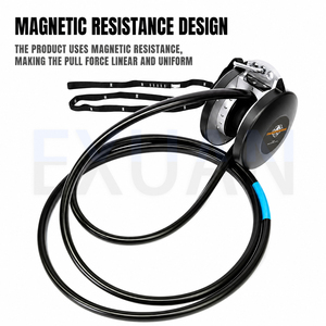 Entrenador de Cuerda sin Fin para Entrenamiento de Core y Fuerza, Colgante, Fácil de Usar, para Gimnasio en Casa, con Control Magnético de Resistencia, 6 Niveles - Product Image 5