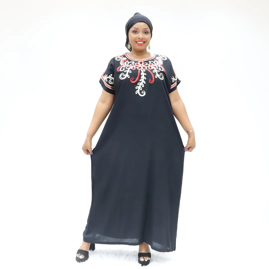 África vestido africano uma peça vestido Amor Sahara SGC23879F Gana abaya kaftan