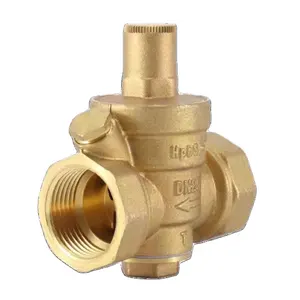 Válvula redutora de pressão de alta qualidade de fabricação de fábrica válvula reguladora de pressão dn25 de latão para água