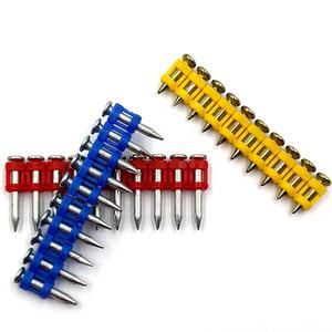 Clavos <span class=keywords><strong>de</strong></span> Gas <span class=keywords><strong>de</strong></span> Alta Calidad en Oferta, Clavos <span class=keywords><strong>de</strong></span> Disparo Galvanizados con Punta Escalonada y Franja <span class=keywords><strong>de</strong></span> Color - Product Image 1