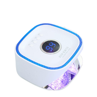 Lampe UV LED portable de style salon rechargeable 48W pour ongles Oplaadbare Nagellamp Gel UV Nail Lamp Design