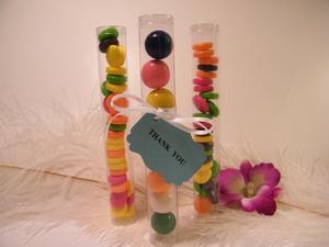 Mignon Tube Transparent DE Contenants En Plastique PET pour Les Sucreries - Product Image 5