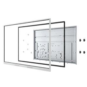 Plaque arrière en métal pour écran plat interactif, couvercle arrière en acier pour tableau blanc intelligent de conférence tout-en-un de 75 à 86 pouces - Product Image 1