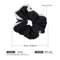 Chouchous élégants et tendance pour filles, style français, élastiques à cheveux brillants pour femmes, accessoires pour cheveux féminins