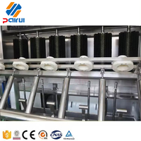 Machine de remplissage d'eau en bouteilles plastiques de 5 gallons, petite capacité, 100 BPH, pour entreprise de production d'eau de source à domicile