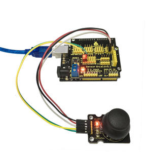 Keyestudio modul Joystick XY multi-sumbu untuk proyek Robot Sensor tuas kontrol Joystick UNTUK <span class=keywords><strong>Arduino</strong></span> - Product Image 4