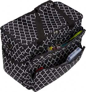 Funda para máquina de coser de tamaño perfecto con bolsillos de almacenamiento, funda protectora con cuerda lateral, bolsa para máquina de coser, muestra gratuita - Product Image 1