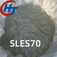 SLES70 Dodecyl Sulfate, matière première pour liquide vaisselle, CAS 68585-34-2