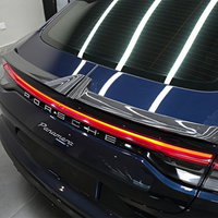 Aileron de coffre en fibre de carbone sèche de style PK amélioré pour Porsche Panamera 971 GTS Turbo S 2017-2023