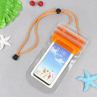 Étui étanche pour téléphone en PVC transparent avec écran tactile, modèle universel, étui pour sports nautiques, sac étanche pour téléphone portable