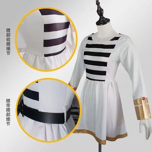 Disfraz de Cosplay de Frilian para Mujer, Estilo Anime, Primavera 2024, Poliéster, Estilo Fresco y Dulce, Conjunto Completo - Product Image 3