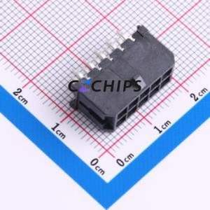 430451014 Wire-to-Board Pin Header Through hole Component (THT),P=3mm Connector 2x5P 3mm Through Hole Micro-Fit (MX 3.0) - Product Image 1