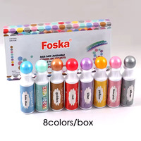 Dabbers de peinture brillants de 60 ml, grand format, design baril, adaptés aux enfants, MOQ flexible, pour jeux de bingo et peinture par points