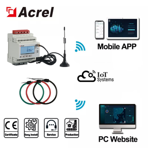Acrel Smart Wireless <span class=keywords><strong>3</strong></span> Power Monitoring <span class=keywords><strong>IoT</strong></span> Electricity Energy Meters 4G Communication Class 0.5 Accuracy for Electric Panels. - Product Image 6