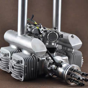 Aereo RC <span class=keywords><strong>a</strong></span> Ala Fissa Grande con Motore <span class=keywords><strong>a</strong></span> Benzina <span class=keywords><strong>a</strong></span> Quattro Cilindri da 128CC, Modello di Aeromobile Telecomandato ZLD - Product Image 1