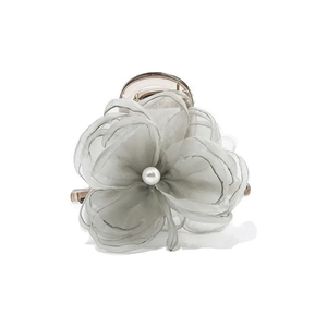 Pince à Cheveux Fleurie Élégante Luxe Léger Tendance, Design Niche Polyvalent, Vente en Gros d'Accessoires de Coiffure pour Femmes - Product Image 5