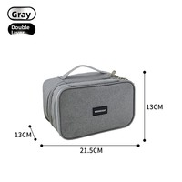 Sac de rangement pour câbles de données, sac numérique multifonctionnel portable en tissu Oxford, chargeur, batterie externe, écouteurs, accessoires électroniques