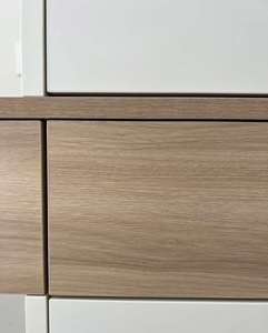 ตู้เสื้อผ้าไม้ตู้เสื้อผ้าอลูมิเนียมบริการออกแบบตามต้องการสำหรับห้องนอน - Product Image 1