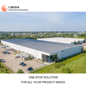 Недорогая стальная конструкция, модульная сборная мастерская, Промышленный Склад, дизайн сарая - Product Image 2