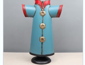 Modelo <span class=keywords><strong>de</strong></span> <span class=keywords><strong>Hierro</strong></span> Vintage Cheongsam para Decoración <span class=keywords><strong>de</strong></span> Escritorio <span class=keywords><strong>de</strong></span> Oficina <span class=keywords><strong>en</strong></span> Casa, Escultura <span class=keywords><strong>de</strong></span> Arte Coleccionable, Metal Reciclado - Product Image 6