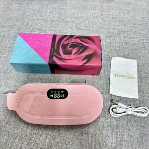 2025 último portátil USB recargable cálido Palacio vientre calentador cinturón cuidado alivio del dolor masajeador de vibración para masaje de cintura corporal - Product Image 1