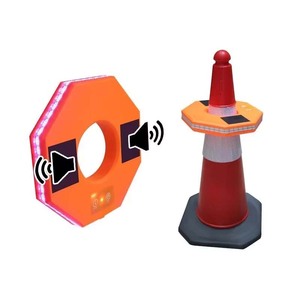 Barricade Warning Lights LED Traffic Cone Light for Road Cone - Product Image 1
