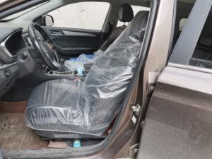 Fundas desechables de plástico para asiento de coche, universales y transparentes, productos para automóviles - Product Image 5