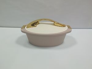 Juego de 3 Piezas de Ollas Térmicas de Lujo de 4L, 5L y 6L, Recipientes para Mantener la Comida Caliente con Elegante Asa de Arcoíris - Product Image 4