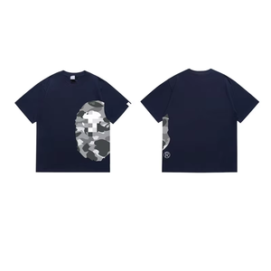 Camiseta Bapees <span class=keywords><strong>de</strong></span> <span class=keywords><strong>Diseño</strong></span> Moderno para Hombre, Estilo Casual Deportivo, Estampada, Holgada, 280g, 100% Algodón, Nueva Colección 2026 - Product Image 4