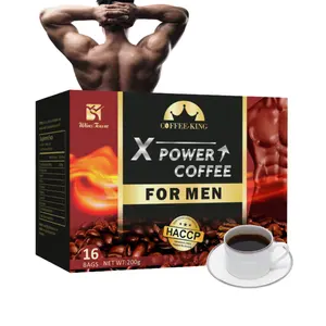 Sin efectos secundarios Maca ginseng café potenciador sexual café para hombres