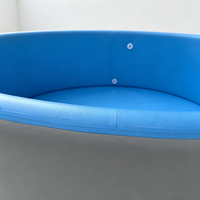 Piscina Inflable Elevada InflaToGo de PVC de Instalación Rápida, 5x4x1.5m, para Uso Instantáneo en el Patio Trasero del Hogar