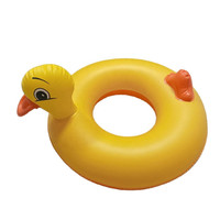 Vente en gros Canard jaune Piscine gonflable Flotteurs Anneau de bain pour enfants Adultes Anneau de natation gonflable en PVC