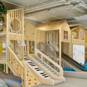 Créez un thème de ville en mouvement avec nos équipements de jeux d'intérieur souples pour enfants, enseignant aux enfants les règles de la circulation en s'amusant. - Product Image 2