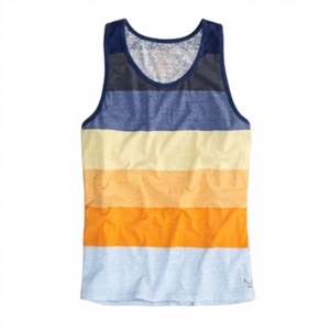 Chaleco de Hombre 100% Algodón, Informal, de Punto Jersey, Transpirable, Ecológico, con Estampado por Sublimación - Product Image 1