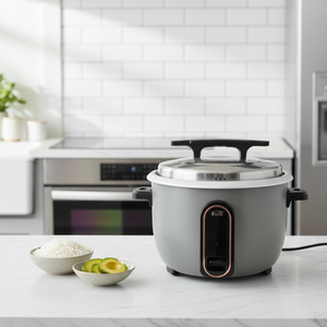 Automatic Rice Cooker Large Capacity (3.6-16L) Commercial Drum Shape Non-stick Pot Household Measuring Cup <b>Paddle</b> Large Capacity - Product Image 6