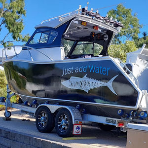 Yate de Vela de Aluminio de 7.5m (25 pies) con Casco <span class=keywords><strong>en</strong></span> V Profunda y Construcción Soldada para Pesca Familiar y <span class=keywords><strong>Cruceros</strong></span> - Product Image 6