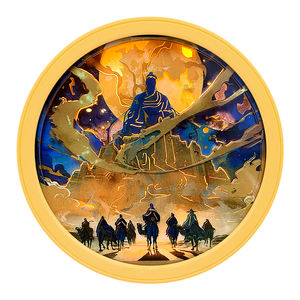 Imán de nevera con personaje de <span class=keywords><strong>Manga</strong></span> de Anime, decoración de armarios de oficina, hojas de papel impresas coloridas, imán decorativo cortado con láser - Product Image 1