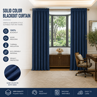 Cortinas Opacas de Grado Comercial con Etiqueta Privada, Teñido y Empaquetado Personalizados, Certificación OEKO-TEX y GRS, Solución Confiable para Ventanas, OEM