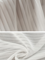 Vente directe usine – Stores verticaux intérieurs élégants et modernes en tulle transparent avec corde métallique, rideaux de fenêtre extérieurs