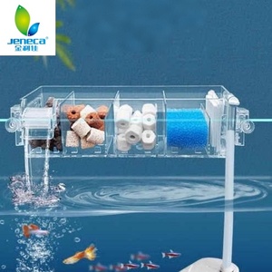 Filtro Acrílico Jeneca 5W 300L/H, Caixa de Isolamento para Aquário, Caixa de Filtro para Aquário 3 em 1 com Bomba de Água e Placa de Filtro - Product Image 5