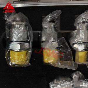 Jswp máy xúc thủy lực đo áp suất Kit 4 Gauge + 4 dây + 1 T-Joint + 9 kết nối + 1 kết nối nhanh chóng - Product Image 6