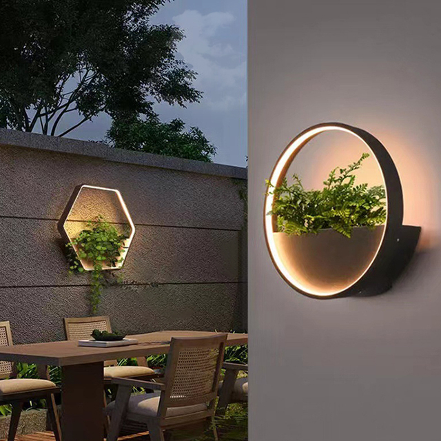 IP65 Waterproof LED Wall Light for Outdoor Indoor Use Villa Courtyard Hotel Entrance Decorative Lighting