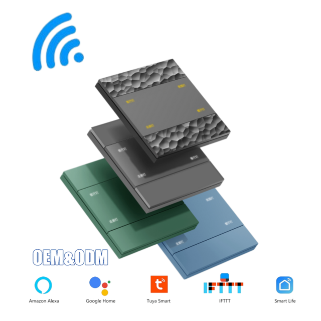 Multiple Colors PC Frame Tuya Zigbee Intelligent Switches Tuya Smart Light Smart Switches Intelligent Switch