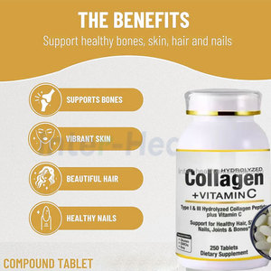 Integratori in <span class=keywords><strong>Compresse</strong></span> Ausreson OEM Super Collagene Marino e <span class=keywords><strong>Vitamina</strong></span> <span class=keywords><strong>C</strong></span>, Pillole Sbiancanti per la Pelle, <span class=keywords><strong>Compresse</strong></span> di Collagene e <span class=keywords><strong>Vitamina</strong></span> <span class=keywords><strong>C</strong></span> per la Pelle - Product Image 3